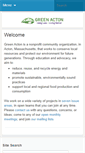 Mobile Screenshot of greenacton.org